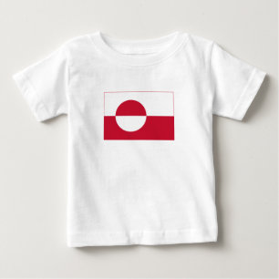 Grönländische Flagge Baby T-shirt