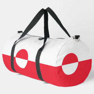 Grönländische Flagge Duffle Bag