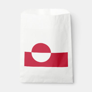 Grönländische Flagge Geschenktütchen