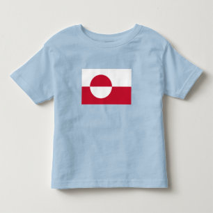 Grönländische Flagge Kleinkind T-shirt