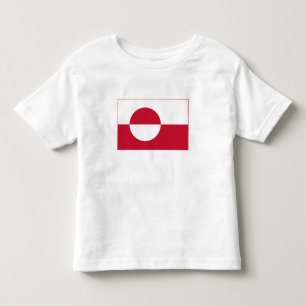 Grönländische Flagge Kleinkind T-shirt