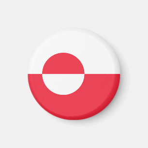 Grönländische Flagge Magnet