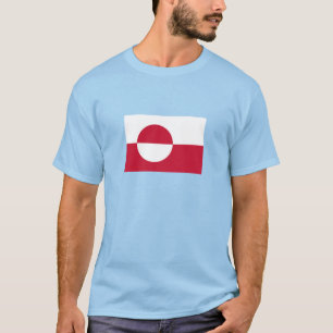 Grönländische Flagge T-Shirt