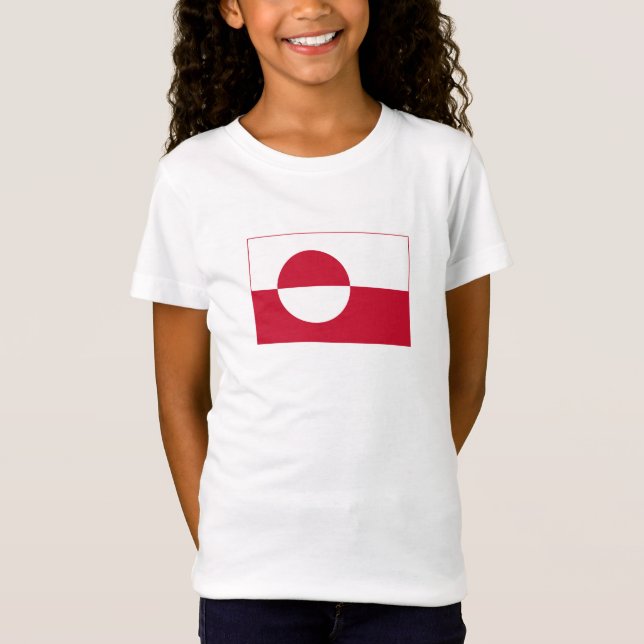 Grönländische Flagge T-Shirt (Vorderseite)