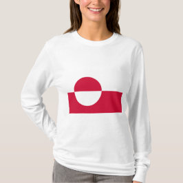 Grönländische Flagge T-Shirt
