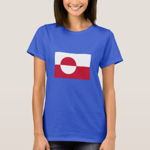 Grönländische Flagge T-Shirt