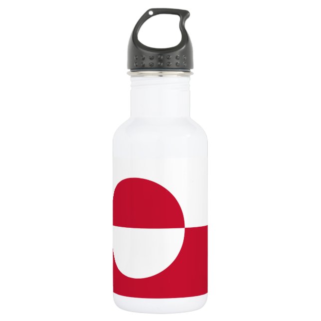 Grönländische Flasche für die Freiheit Edelstahlflasche (Vorderseite)
