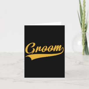 Groom - Bachelor Party - Hochzeit Karte