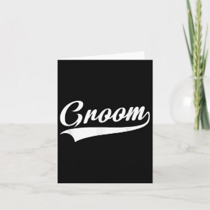 Groom - Bachelor Party - Hochzeit Karte