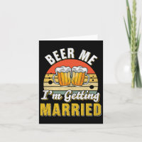 Groom Bachelor versorgt Party Hochzeit