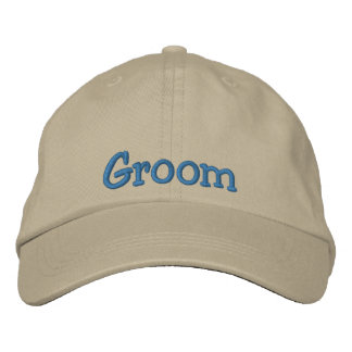 Groom bestickte Cap Baseballkappe