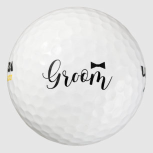 Groom-Bowtie Wedding,-Bachelor-Party Golfball