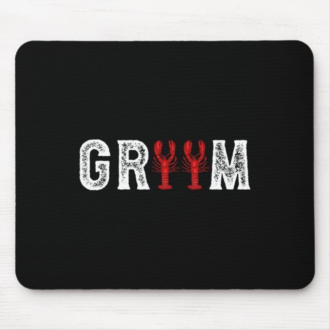 Groom Crawfish Hochzeit Partnerlook Mousepad (Vorne)