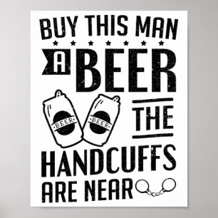 Groom Die Handschellen sind nahe Bachelor Party 1 Poster