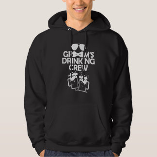 Groom Drink Crew Bachelor Party Squad Matchin Hoodie