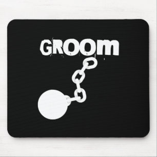Groom Funny Wedding Stag Party Bachelor Mousepad