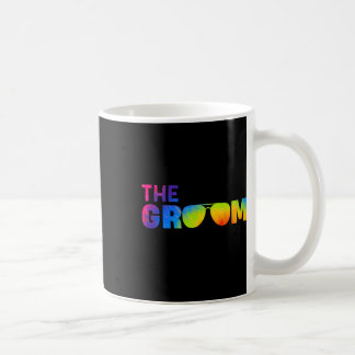 Groom Gefärbte Krawatte Cool Shades Funny Bachelor Kaffeetasse