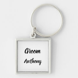 Groom Geschenk Individuelle Name Geschenke Hochzei Schlüsselanhänger