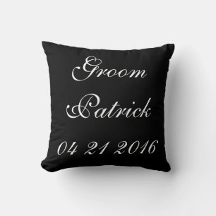 Groom   Hochzeit Kissen