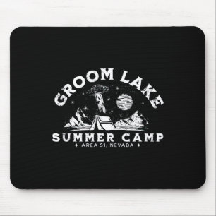 Groom Lake Sommercamp - Lustiger Bereich 51 Alien Mousepad