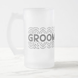 Groom Mattglas Bierglas