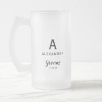 Groom Monogram Name Wedding