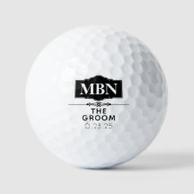 GROOM PERSONALISIERT GOLF BALLS