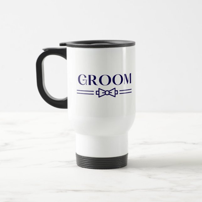 Groom Reisebecher (Links)