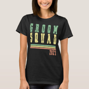 Groom Squad Bachelor Party Drink Team T-Shirt