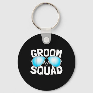Groom Squad Bachelor Party Stag Gag Mens Spaß Schlüsselanhänger