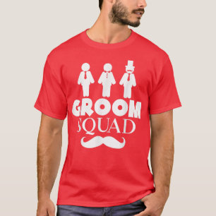 Groom Squad Niedliche Verlobung Hochzeitssache T-Shirt