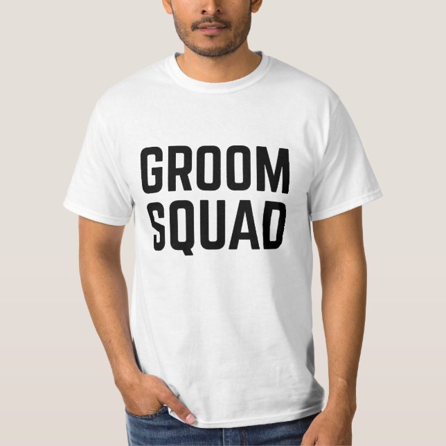 Groom Squad T-Shirt (Vorderseite)