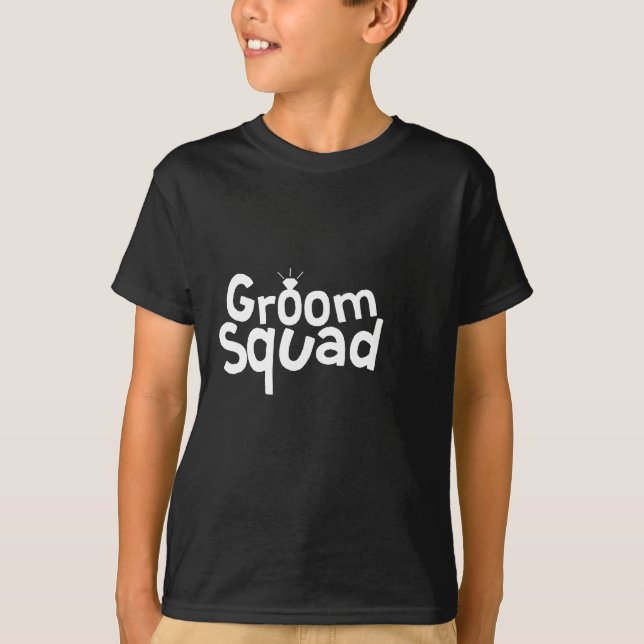 GROOM SQUAD T-Shirt (Vorderseite)