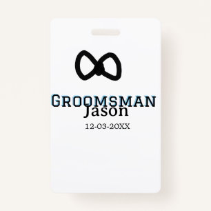 Groom Squad Trauzeuge Junggeselinnen-Abschied hinz Ausweis