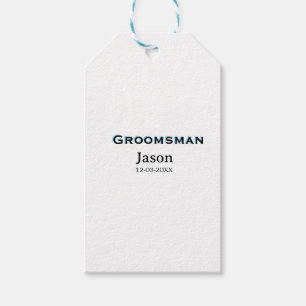 Groom Squad Trauzeuge Junggeselinnen-Abschied hinz Geschenkanhänger