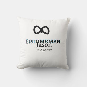 Groom Squad Trauzeuge Junggeselinnen-Abschied hinz Kissen