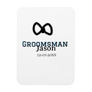 Groom Squad Trauzeuge Junggeselinnen-Abschied hinz Magnet