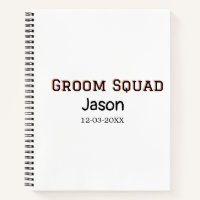 Groom Squad Trauzeuge Junggeselinnen-Abschied hinz