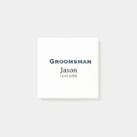 Groom Squad Trauzeuge Junggeselinnen-Abschied hinz