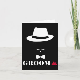 Groom Squad Trauzeuge Ring Wedelbachelor Party Karte
