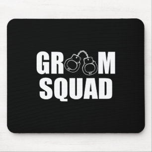 Groom Squad Trauzeuge Ring Wedelbachelor Party Mousepad