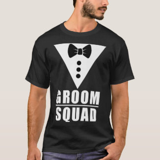 Groom Squad trifft Bachelor Party Hochzeit T-Shirt
