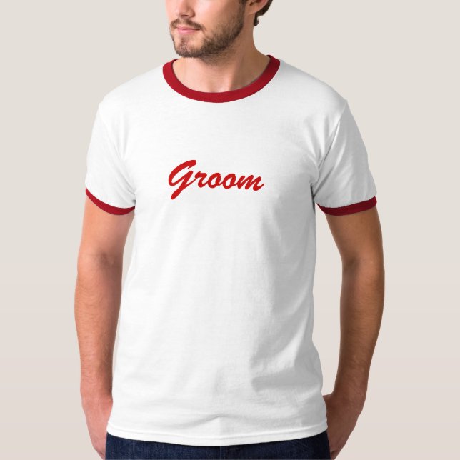 Groom-T - Shirt (Vorderseite)