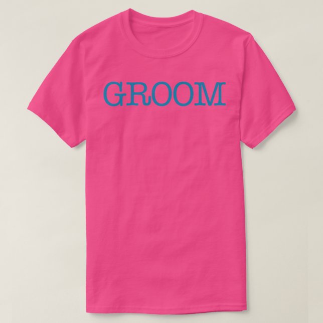 Groom T-Shirt (Design vorne)