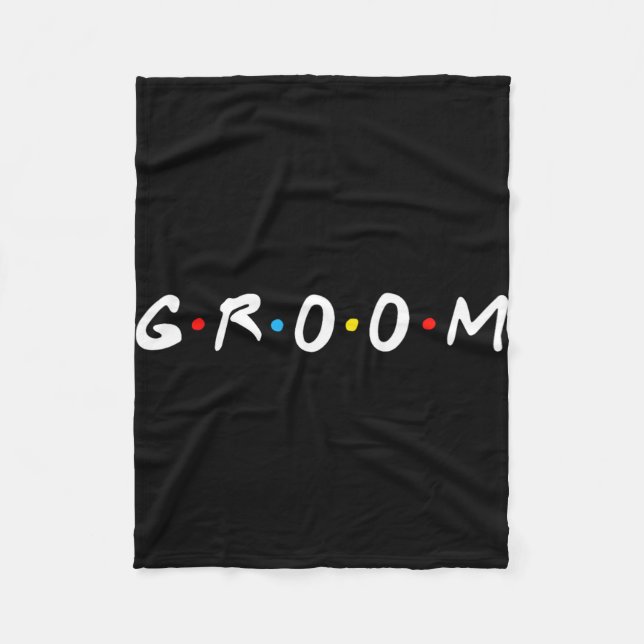 Groom to be Men Wedding Day Bachelor Party Fleecedecke (Vorderseite)