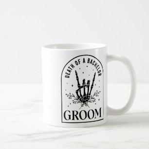 Groom Tod eines Bachelor Skeletts gotisches Hallow Kaffeetasse