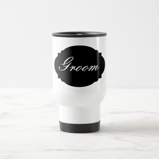 Groom Travel Mug Reisebecher (Mittel)