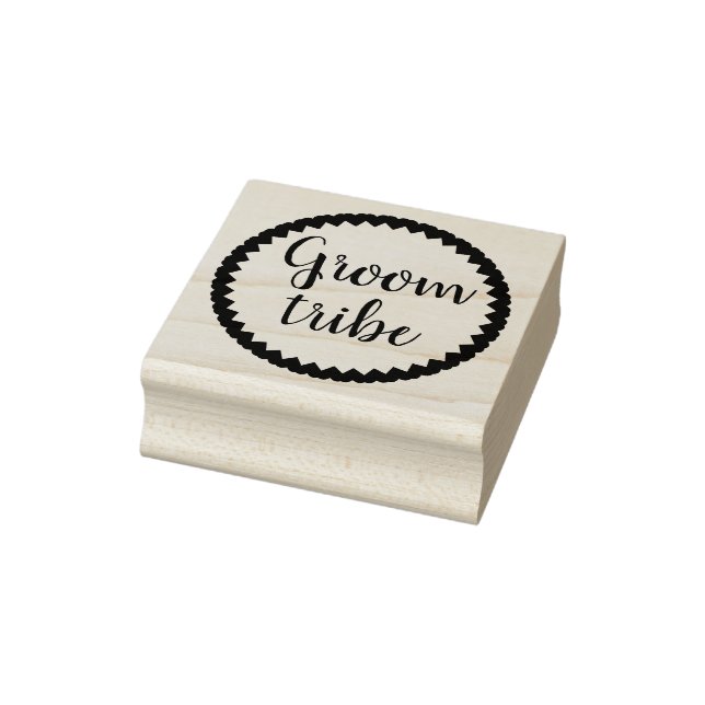 Groom Tribe Heart Gummistempel (Stempel)