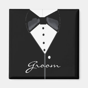Groom Tuxedo Magnet