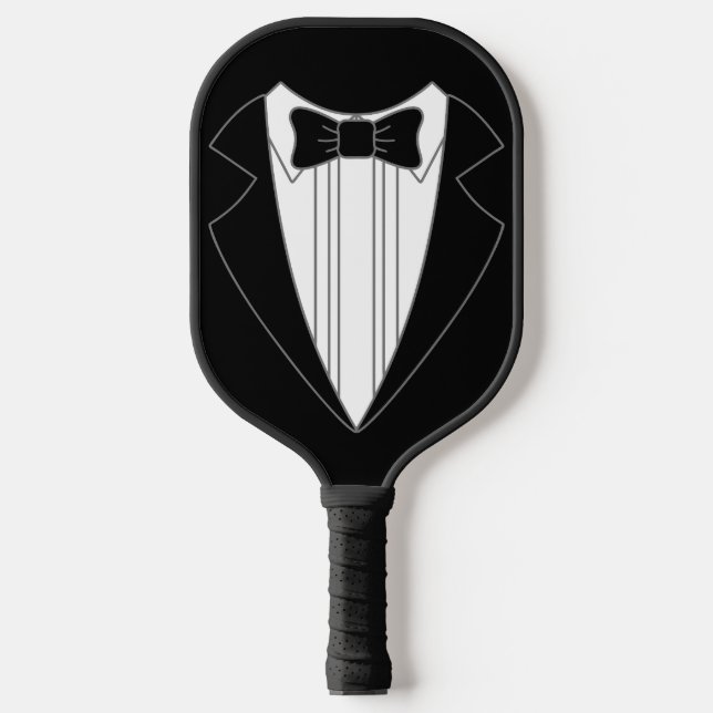 Groom Tuxedo Pickleball Schläger (Vorderseite)